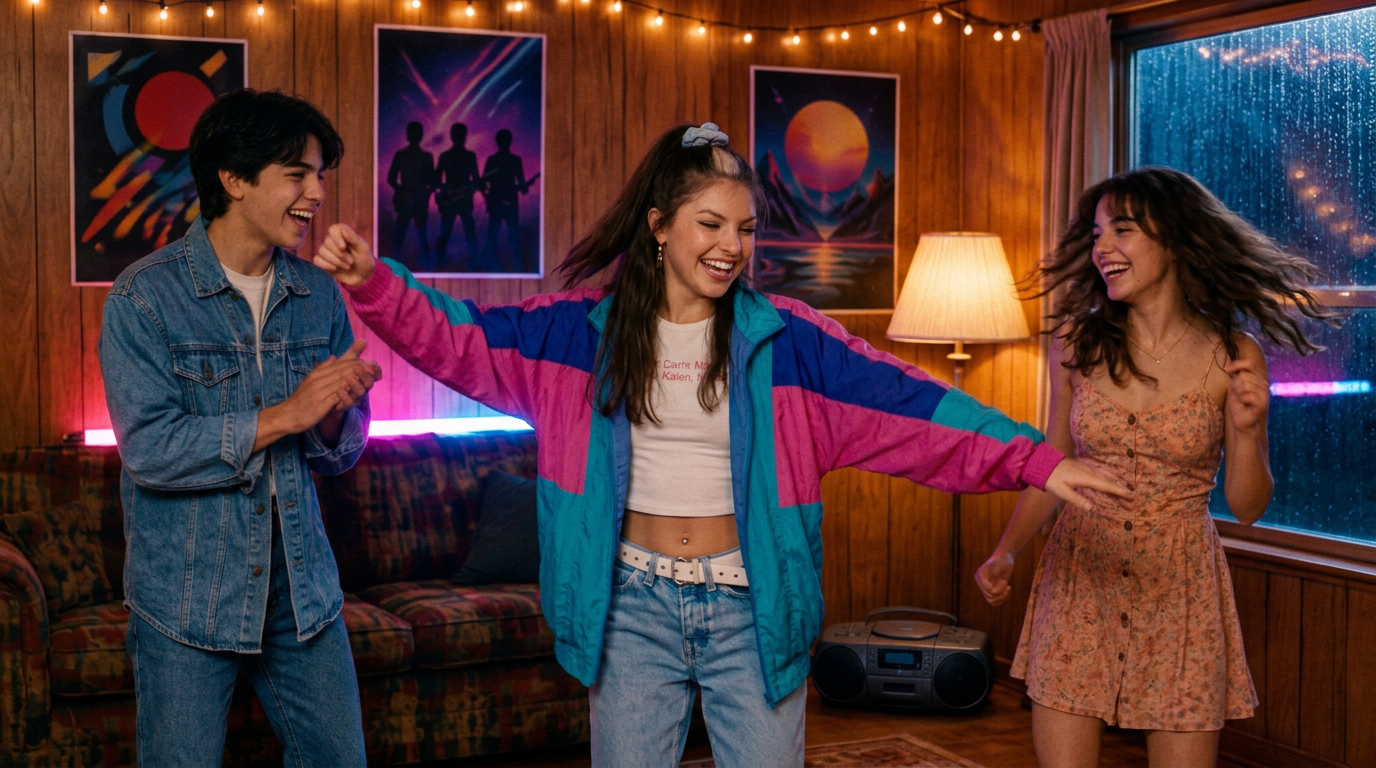 Quinn’s neon-lit musical world